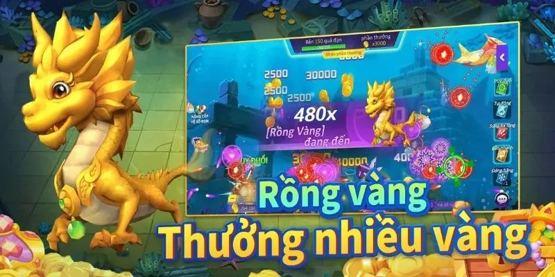 Săn cá thần rồng với hệ thống phần thưởng phong phú